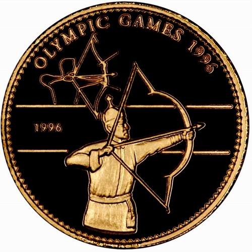 Olympic Games 1996 - Mongolia - 1996 - gold coin