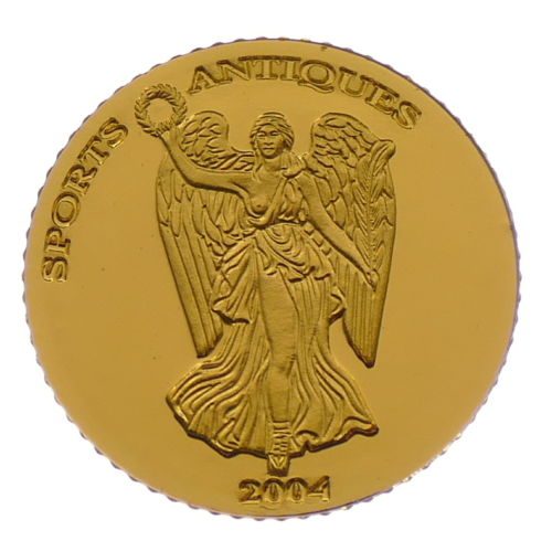 Goddess of Victory (Nike) - Togo - 2004 - gold coin